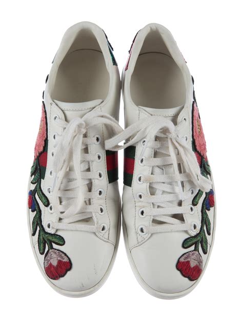 gucci sneakers women's shoes|gucci women's ace embroidered sneakers.